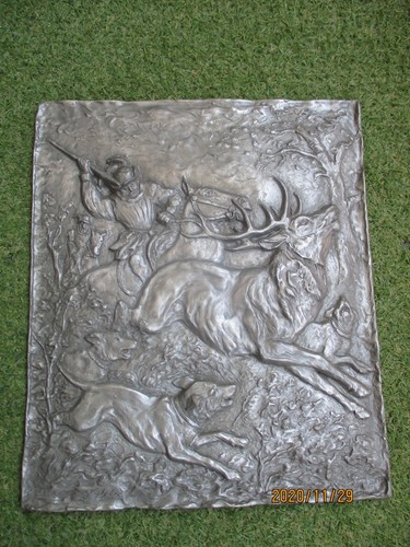 Antikes relief jagdszene - relief,,