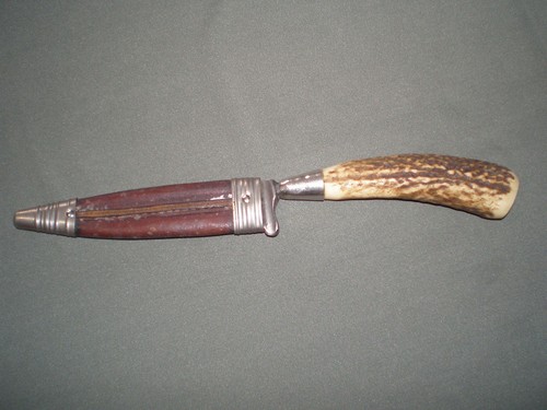 Altes jagdmesser mit - altes,