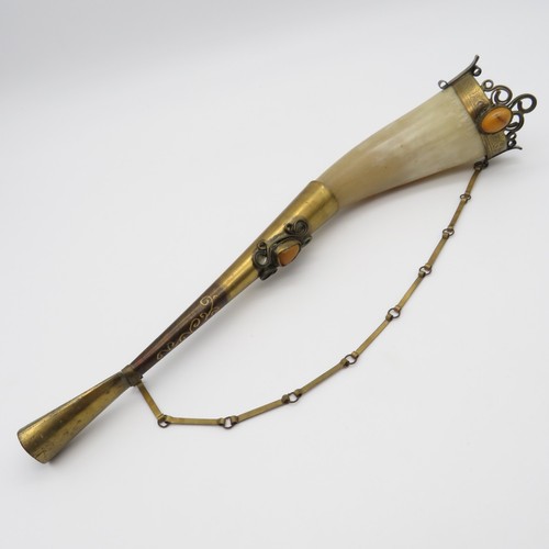 Antiker horn mit - horn,