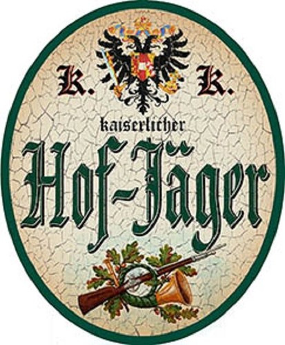 Hof jäger nostalgieschild - +,