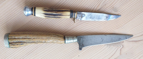 Messer mit horngriff jäger - 2,