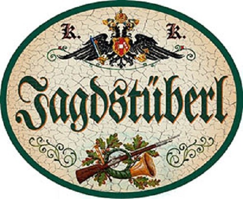Jagdstüberl nostalgieschild - jagdstüberl,