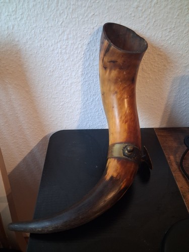 Deko großes horn - horn, messing