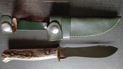 Jagdmesser hirschhorn klinge - hirschhorn,,