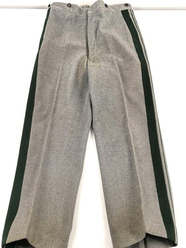 Steingraue hose mit grünen - hose,