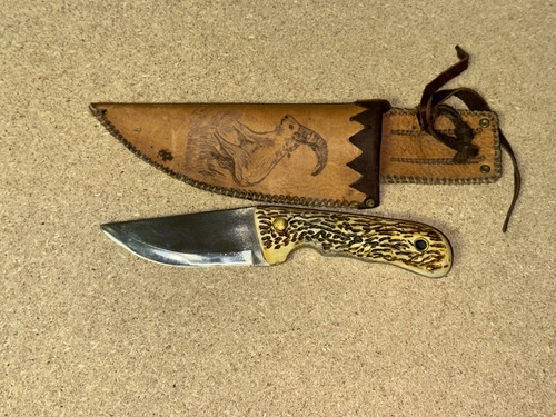 Jagdmesser mit hirschhorngriff - jagdmesser,