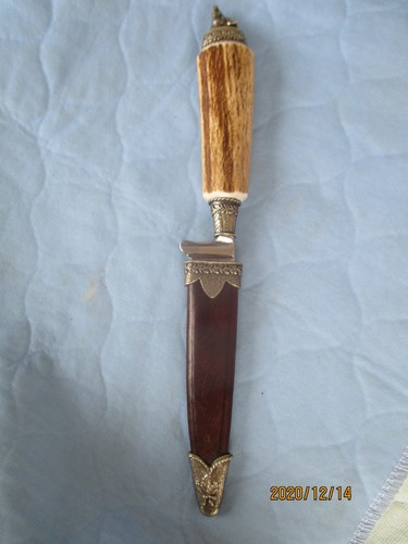 Altes jagdmesser mit - altes,