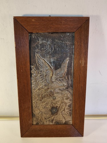 Kupfer relief 1900 adler - um,