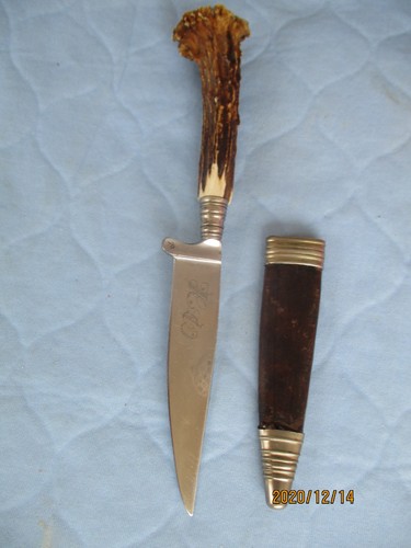 Altes jagdmesser mit - altes,